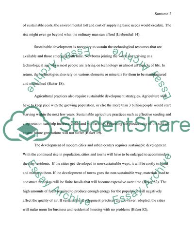 English Essays On Different Topics Sustainable Development And Its Benefit To Global Environment English Essay Short Story also Sample Apa Essay Paper Sustainable Development And Its Benefit To Global Environment What Is The Thesis In An Essay
