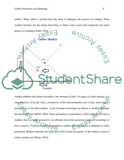 Coffee Production and Marketing