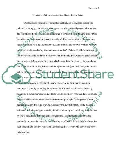 Things Fall Apart by Chinua Achebe