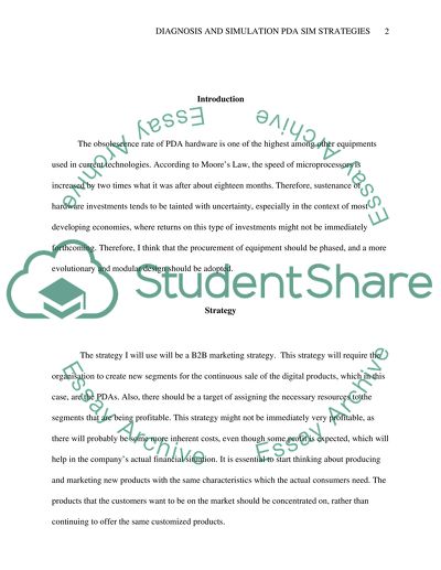 Pda simulation essay 03 picture