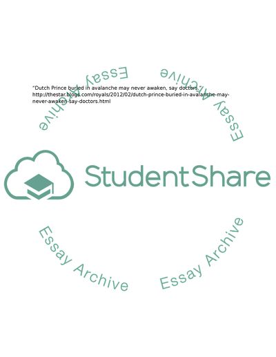 The Alps Mountains in Europe