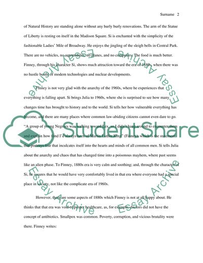 Jack Finneys Time and Again