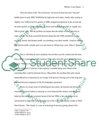 The Rise and Fall of the Dot.com Bubble