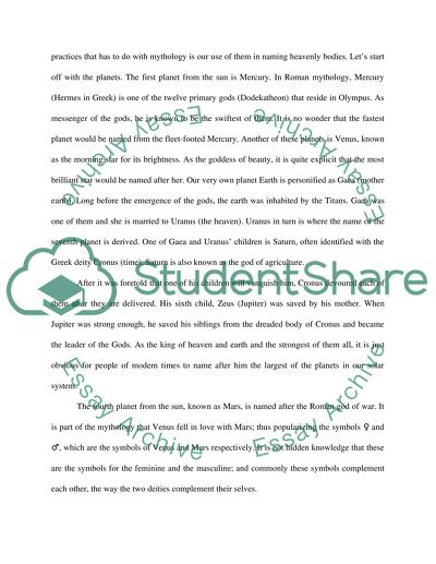 Mythology in Contemporary Culture