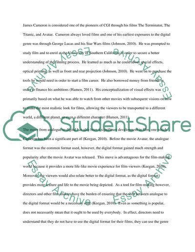 Computer-Generated Images and Narrative Construction