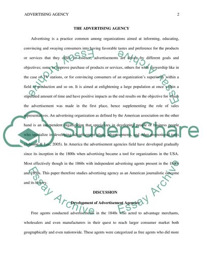 Goals and Objectives of Advertising