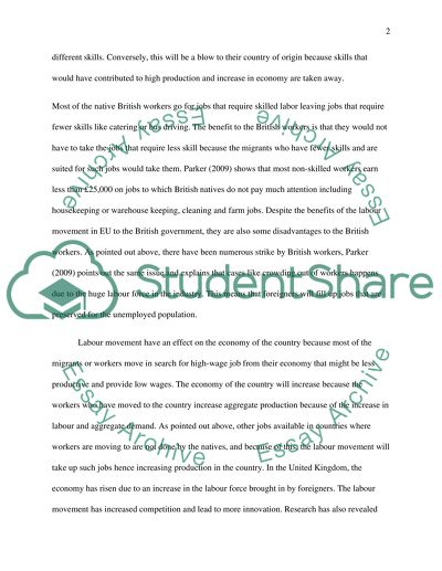 Employee Relations: Free Movement of Labor