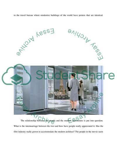 Playtime- Modern Architecture in the future Paris