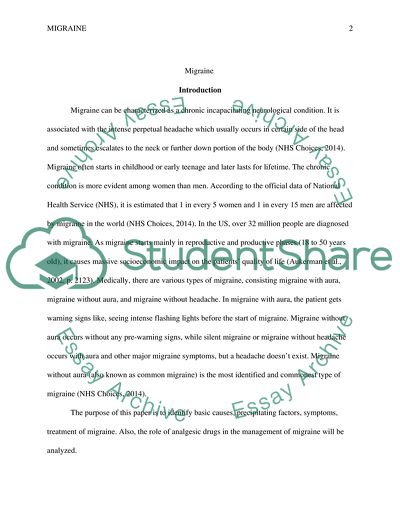 Migraine as a Chronic Incapacitating Neurological Condition