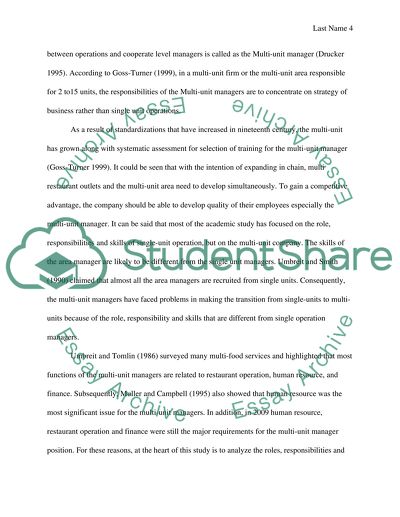 Roles, Skills, Responsibilities, and Human Resource Management in the Hospitality Industry