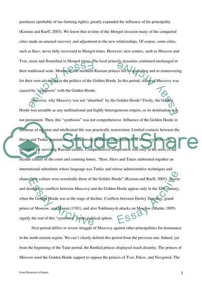 The Making of Russian Political Traditions