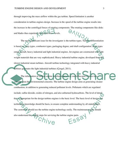Turbine Engines Design