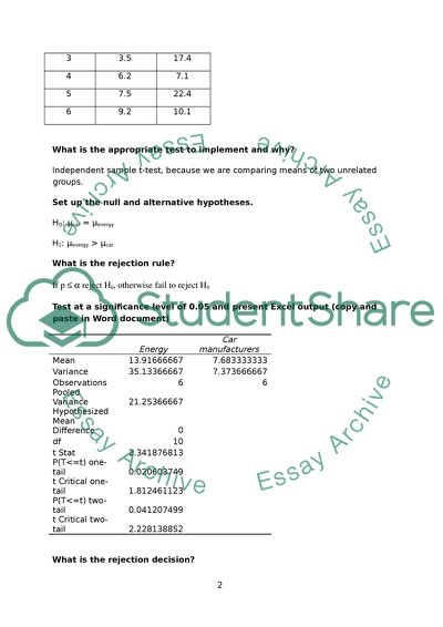 Introduction to Statistics