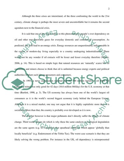 Capitalism as the Progenitor of Ecological Degradation