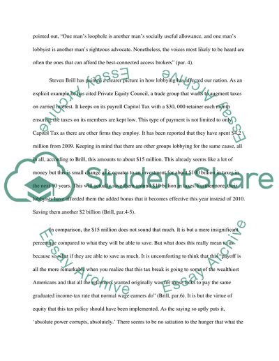 The new york times, the best laws money can buy july 12, 2010