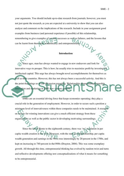 Needs and Critical Aspects of Small and Medium Enterprises