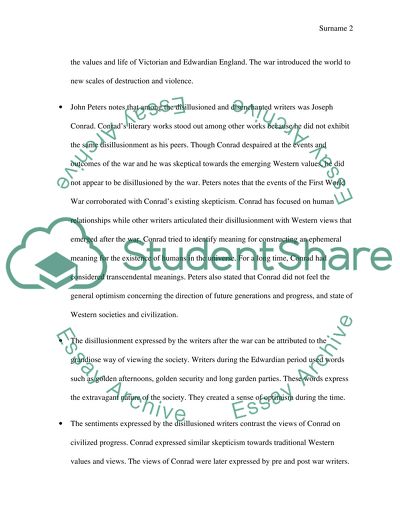 Conrads Literary Analysis