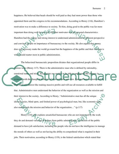 Bureaucracy and administration