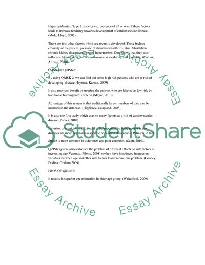 QRisk 2 - to use or not to use - that is the question