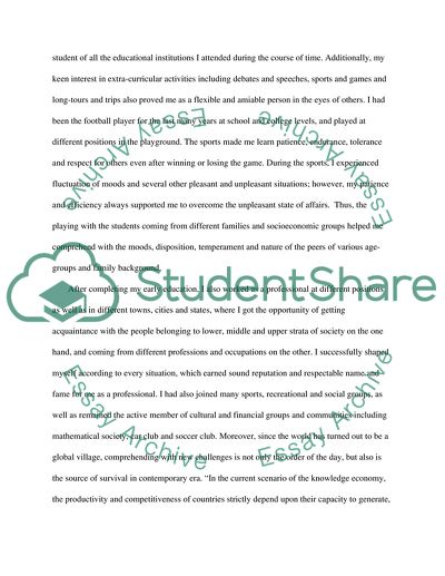 Past Experiences and Present Situation