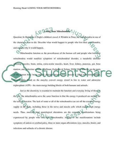 Losing Your Mitochondria