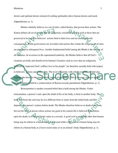 Hinduism Beliefs and Dialogue