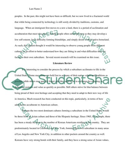 Cultural Diversity And Subcultures In The United States