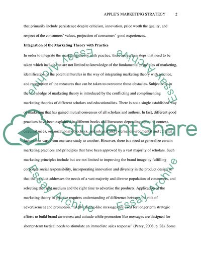 Apples Marketing Strategy