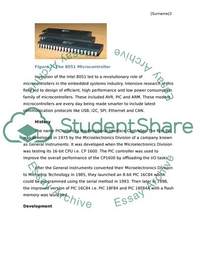 Writing about pic-18 in computer desing subject