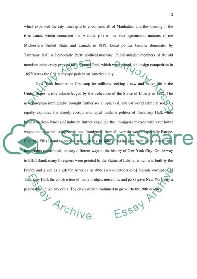 18th century New York