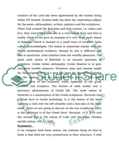 The Body in Ancient Art