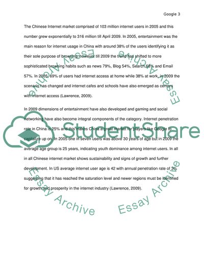 Google in China Analysis 2 Vo