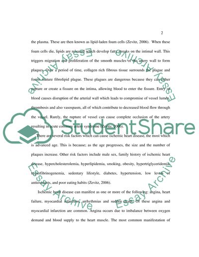 Case Presentation Pathophysiology