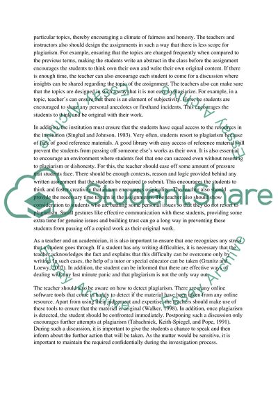 Plagiarism admissions essay