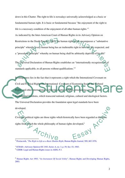 Human Protection in Criminal Law