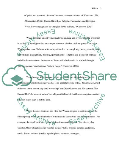 A Broad Religious Faith System