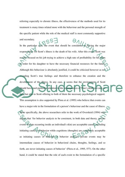 Experience of illness and disability