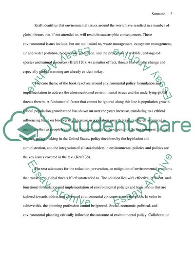 Environmental Policy