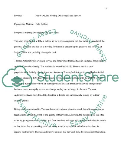 sales presentation report speech or example topics and well