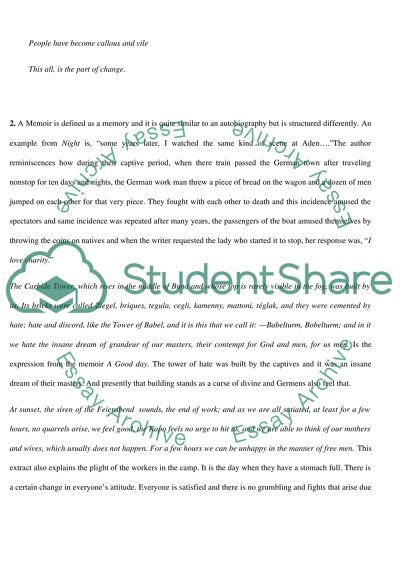 Journal 6 - World Literature