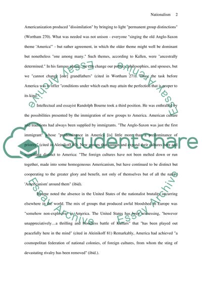 Nationlism editorial