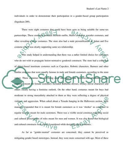 Heterosexism and Gender Role in Socializing