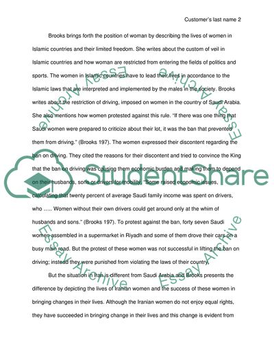 Nine Parts of Desire by Geraldine Brooks