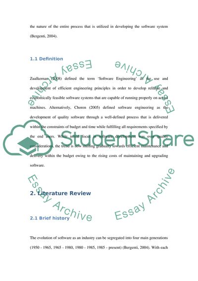 Software Engineering Techniques for Service-Based Development