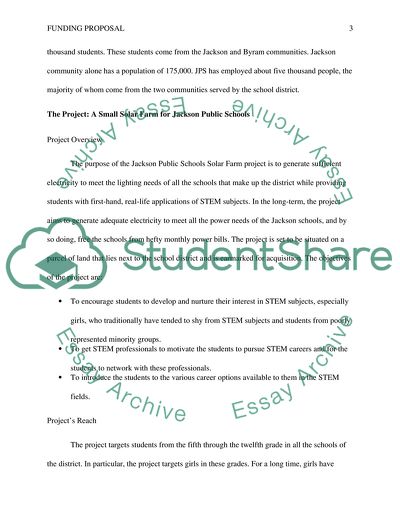 Small Solar Farm at Jackson Public Schools, Mississippi