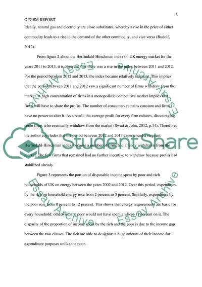 OFGEM Findings Discussion