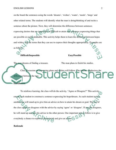 Teaching and Learning: English Literacy