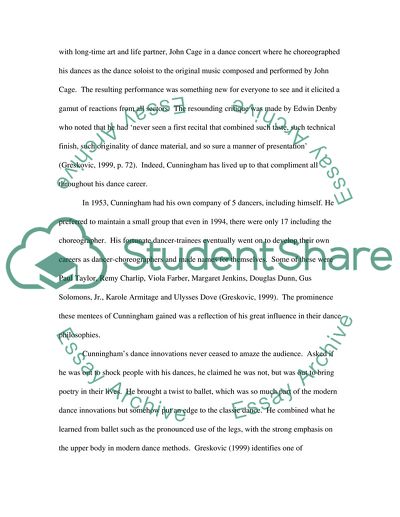 The Creative Innovation and Vast Influence of Merce Cunningham