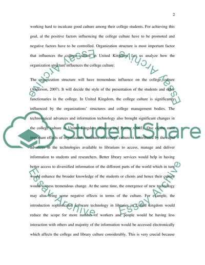 A Critical Exploration of Organisational Structures and Cultures