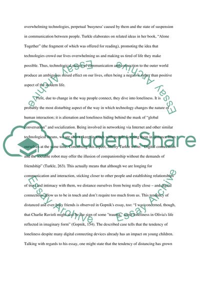 Are New Modes of Communication Harm or Good